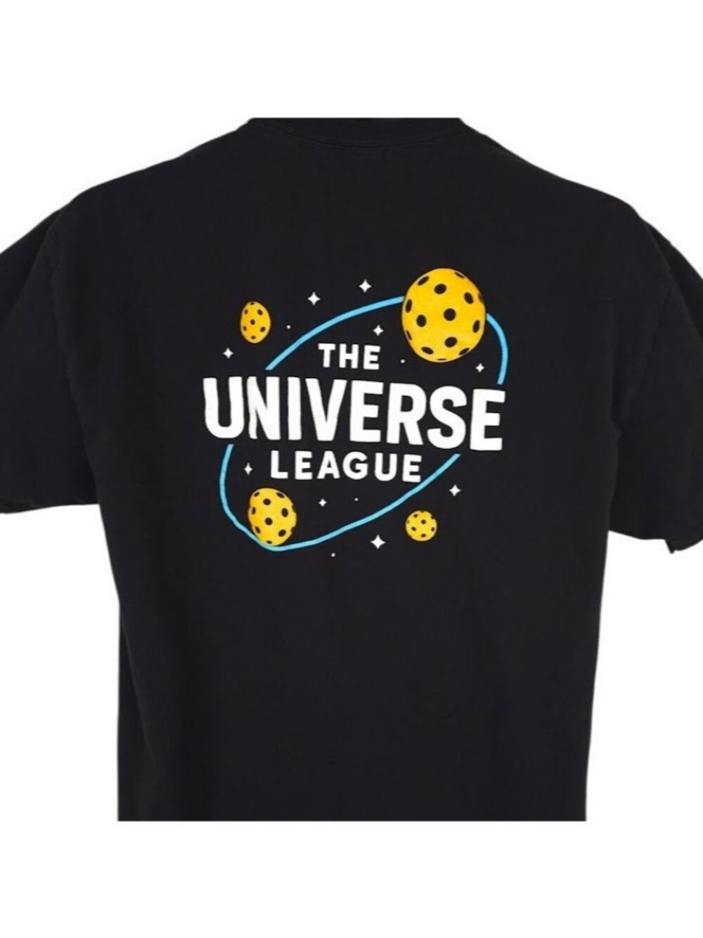 Pickleball Universe League T Shirt Mens Size Medium Black Las Vegas